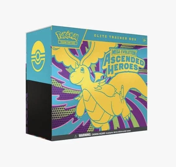 Elite Trainer Box Ascended Heroes, фабрично запечатан продукт