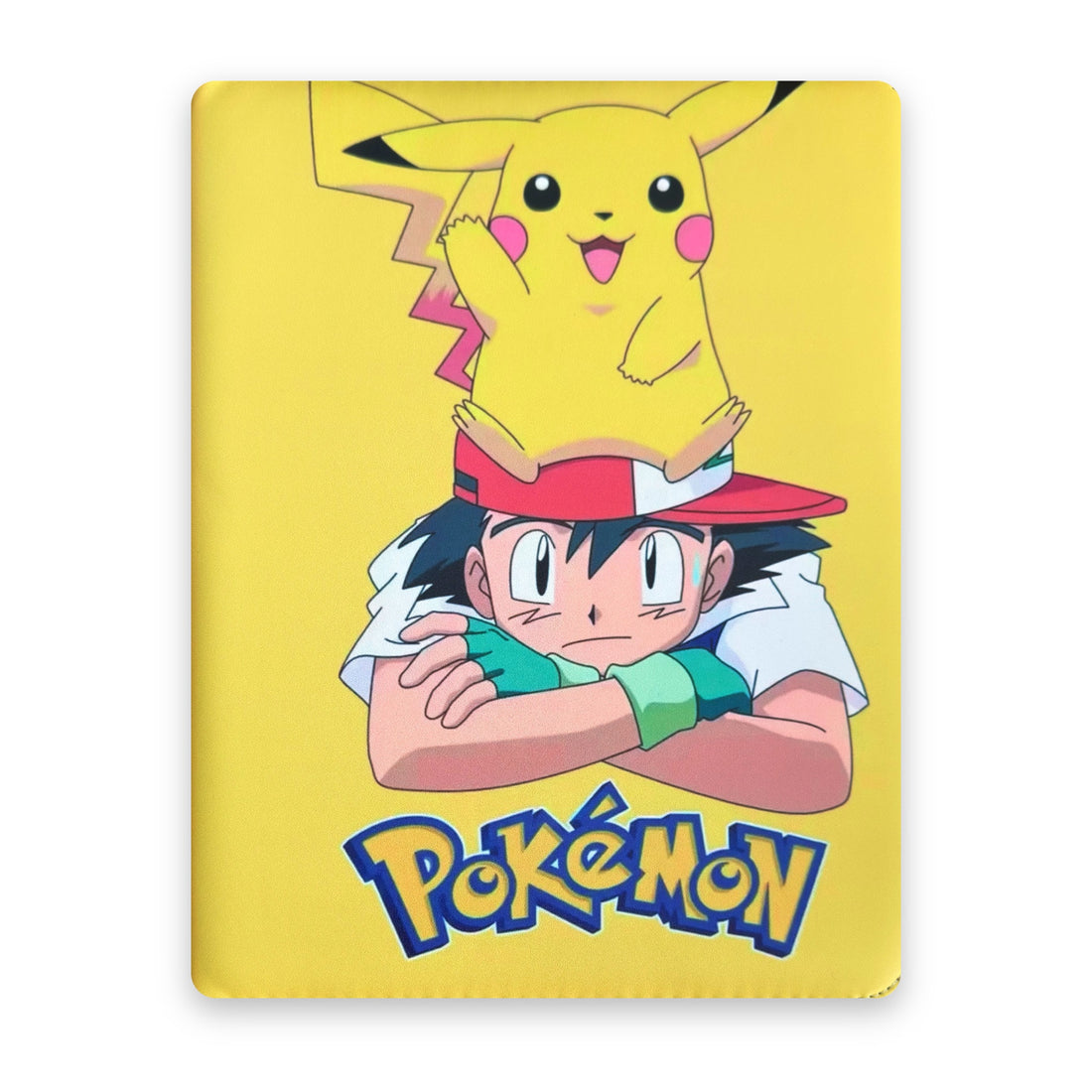9 Pocket Zip Binder Ash & Pikachu, корица отпред, фабрично запечатан продукт