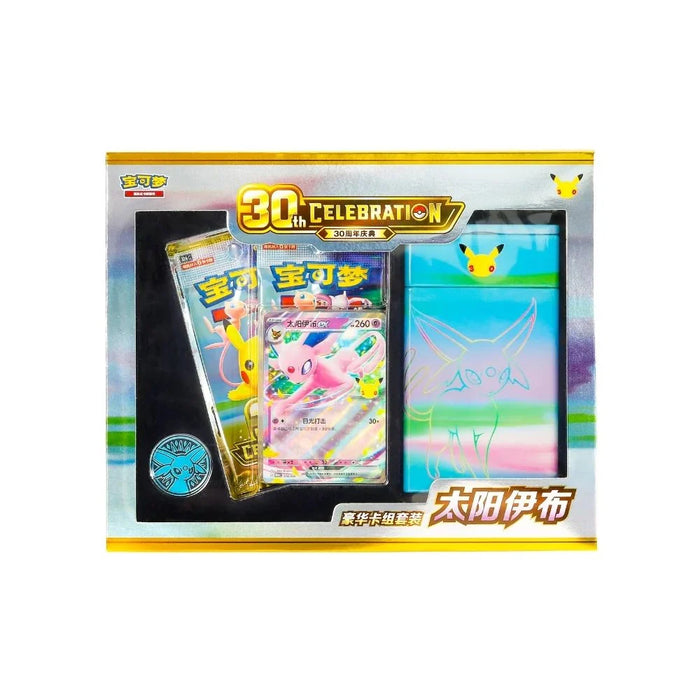 Espeon ex Deluxe Deck, 30th Celebration, фабрично запечатан продукт