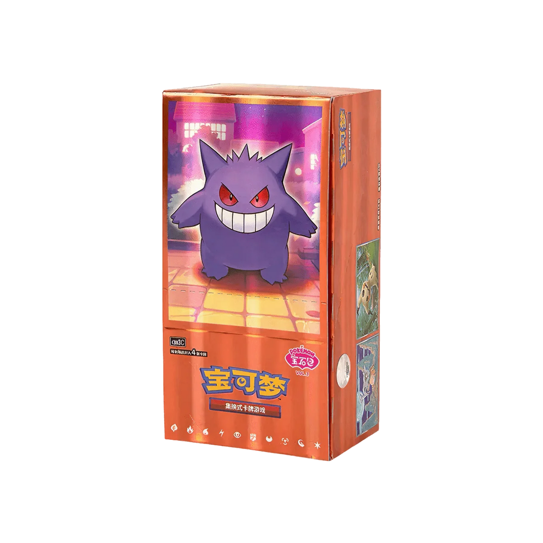Покемон бустер кутия Gem Pack Vol.3 Gengar, китайско издание, produs sigilat din fabrică