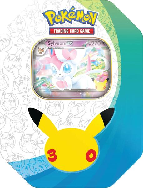 30th Celebration Pokémon ex Tin